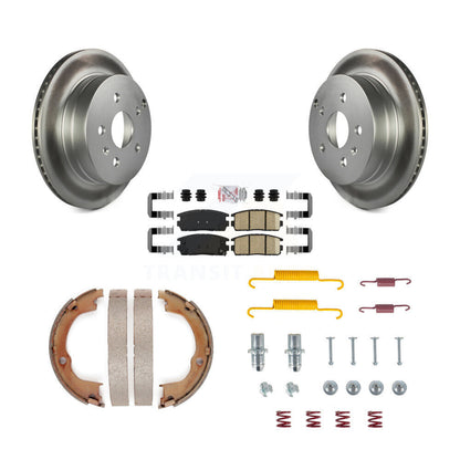 Coated Disc Rotors and Ceramic Brake Pads Kit-KGA-107307 - Kit.bestparts.ca