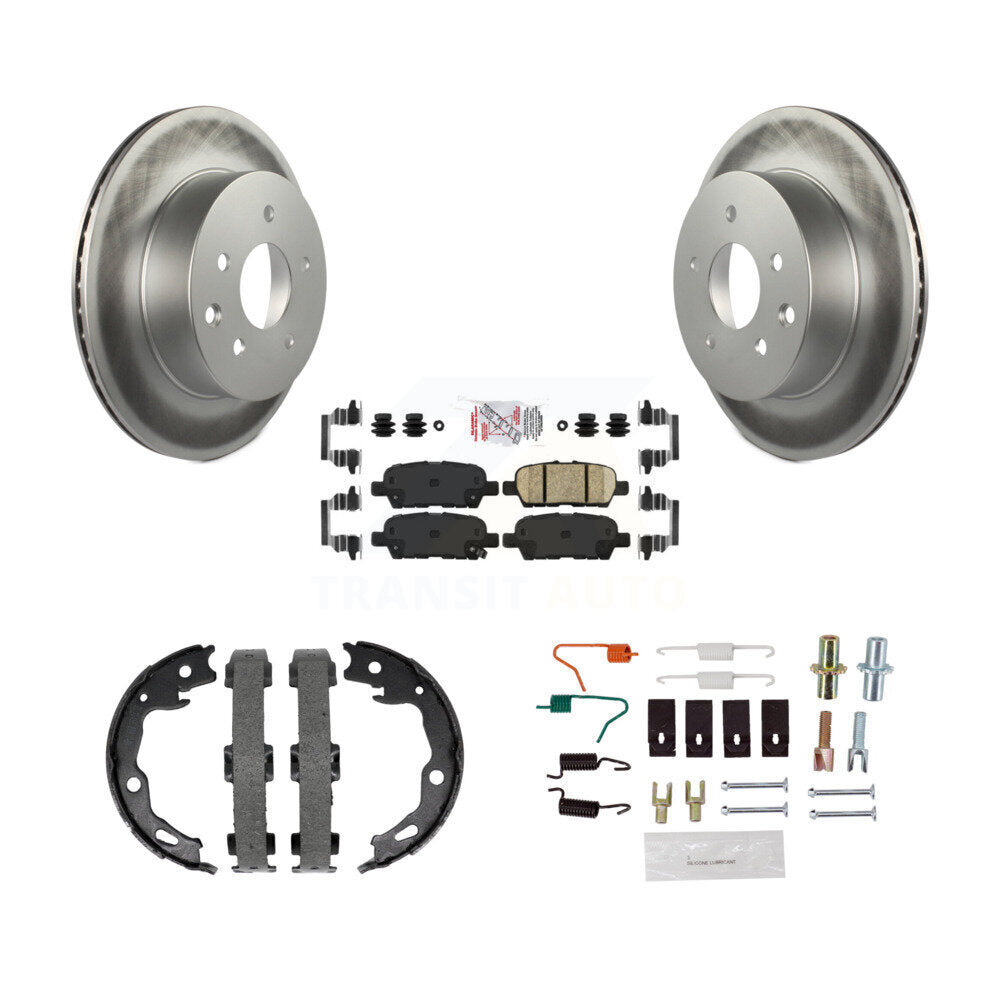 coated disc rotors and ceramic brake pads-kga-107316 - Kit.bestparts.ca
