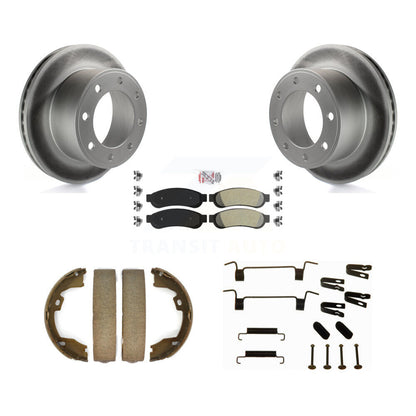 coated disc rotors and semi metallic brake pads-kga-107317 - Kit.bestparts.ca
