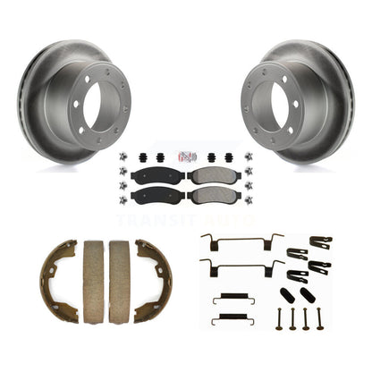 coated disc rotors and semi metallic brake pads-kga-107318 - Kit.bestparts.ca