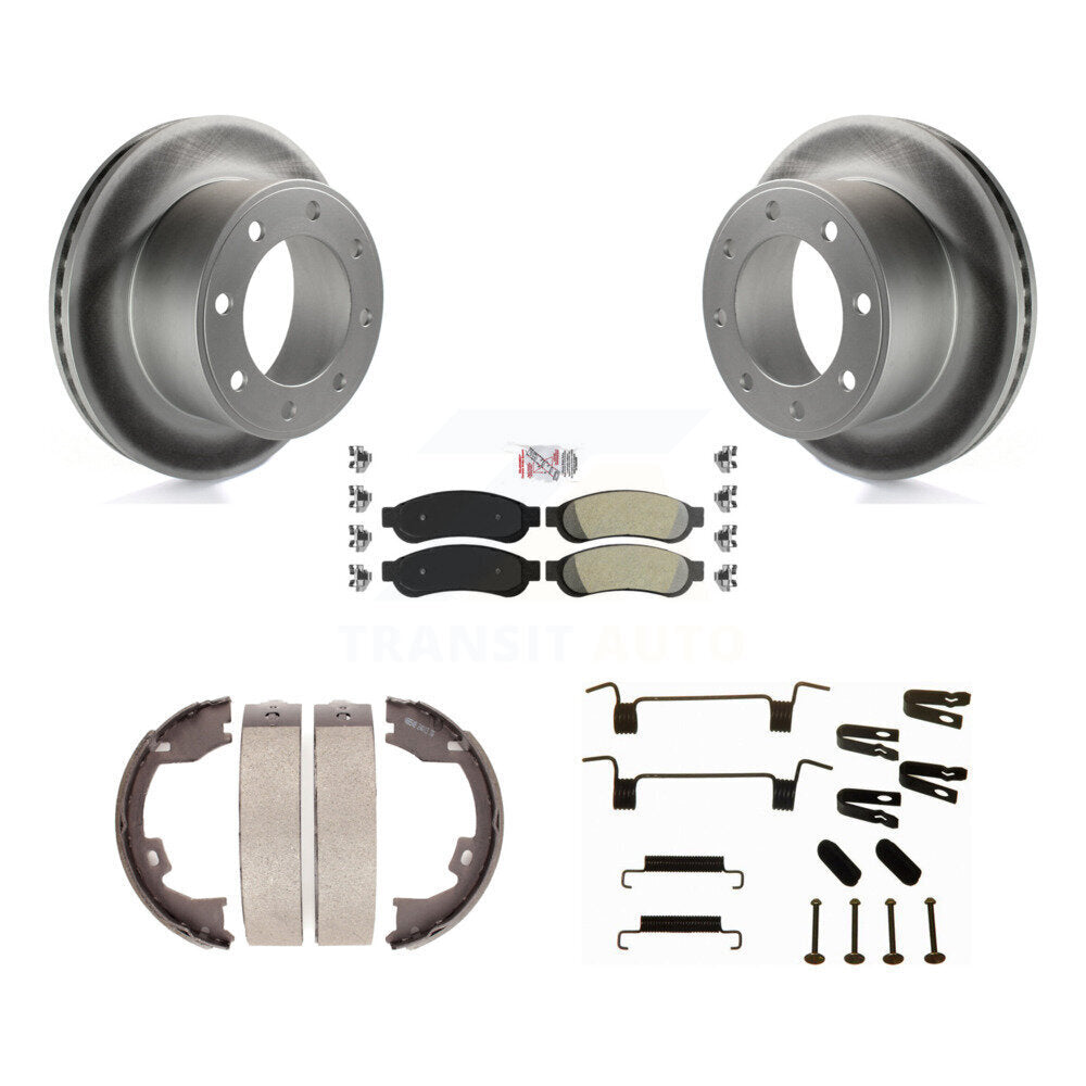 coated disc rotors and semi metallic brake pads-kga-107321 - Kit.bestparts.ca