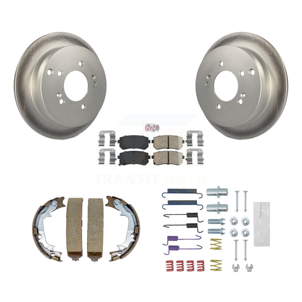 Coated Disc Rotors and Ceramic Brake Pads Kit-KGA-107324 - Kit.bestparts.ca