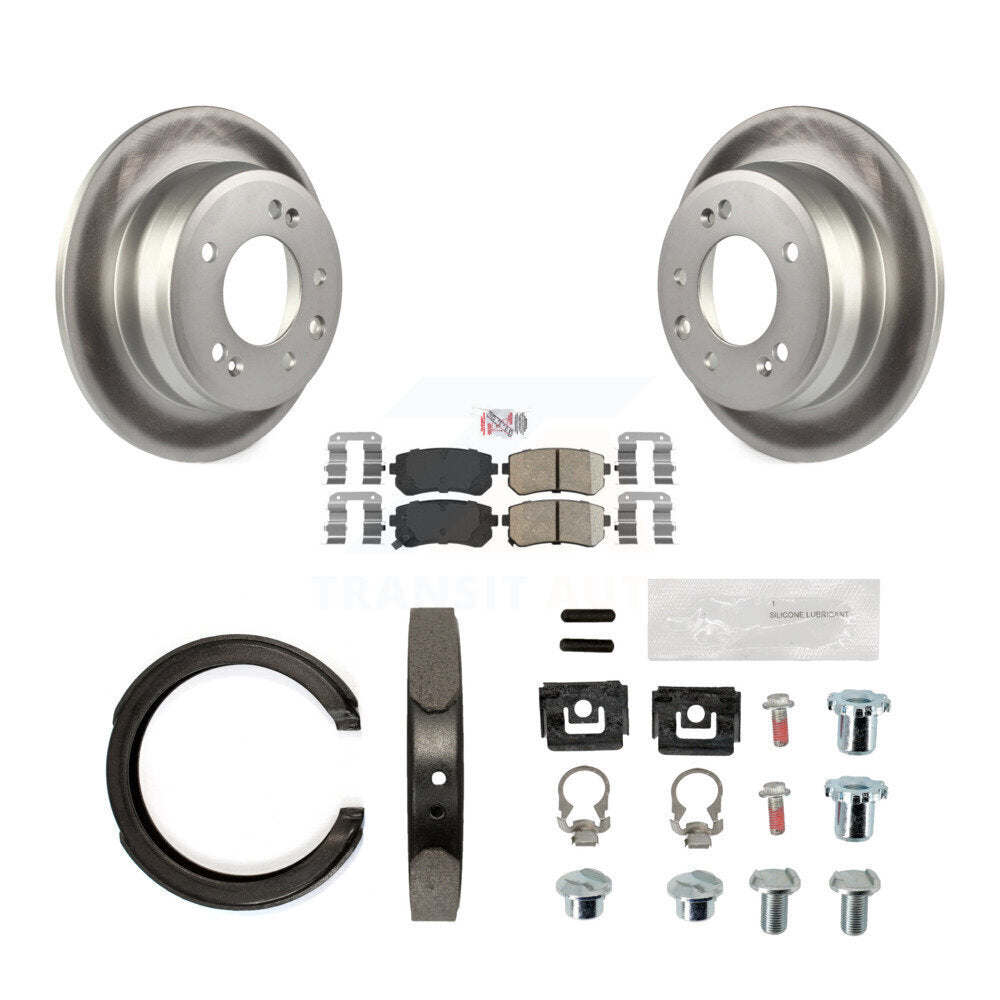 Coated Disc Rotors and Ceramic Brake Pads Kit-KGA-107328 - Kit.bestparts.ca