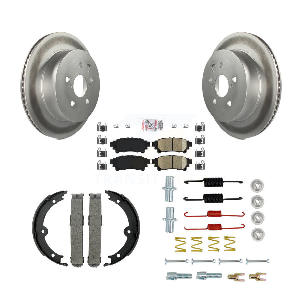 Coated Disc Rotors and Ceramic Brake Pads Kit-KGA-107332 - Kit.bestparts.ca