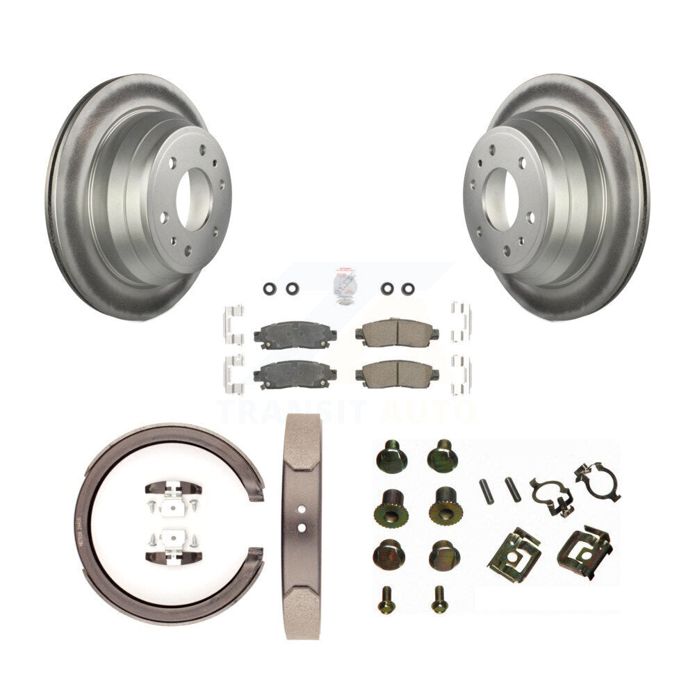 Coated Disc Rotors and Ceramic Brake Pads Kit-KGA-107341 - Kit.bestparts.ca