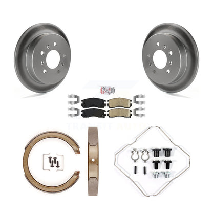 Coated Disc Rotors and Ceramic Brake Pads Kit-KGA-107348 - Kit.bestparts.ca