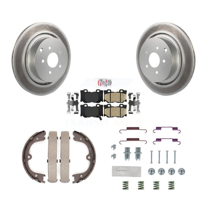 Coated Disc Rotors and Ceramic Brake Pads Kit-KGA-107353 - Kit.bestparts.ca