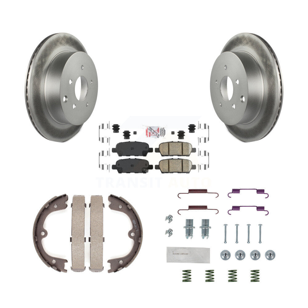 Coated Disc Rotors and Ceramic Brake Pads Kit-KGA-107355 - Kit.bestparts.ca