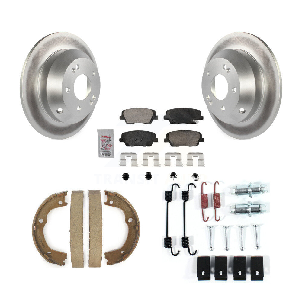 Coated Disc Rotors and Ceramic Brake Pads Kit-KGA-107445 - Kit.bestparts.ca