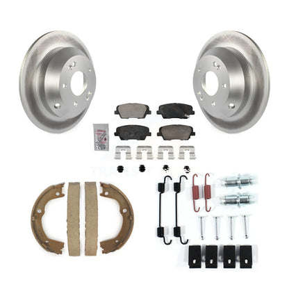Coated Disc Rotors and Ceramic Brake Pads Kit-KGA-107445 - Kit.bestparts.ca