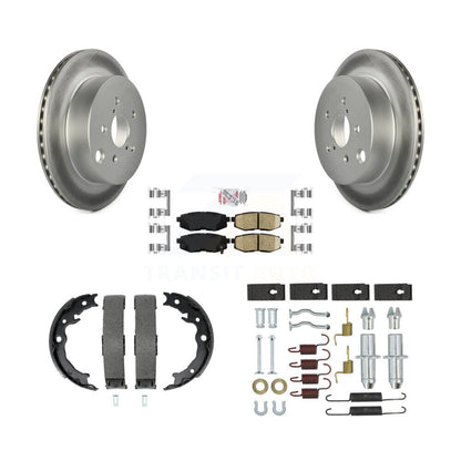 Coated Disc Rotors and Ceramic Brake Pads Kit-KGA-107456 - Kit.bestparts.ca