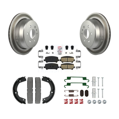 Coated Disc Rotors and Ceramic Brake Pads Kit-KGA-107477 - Kit.bestparts.ca