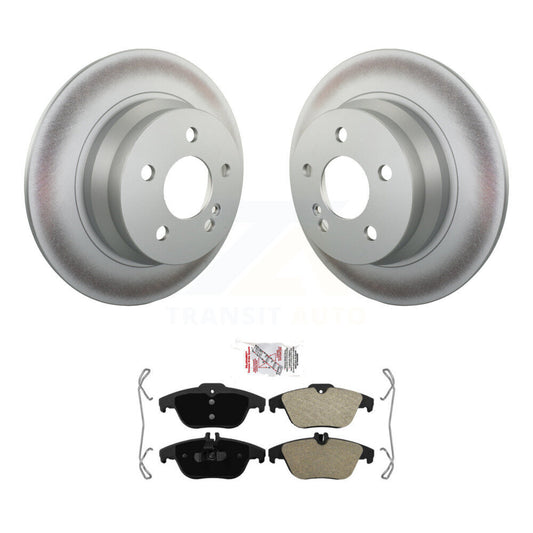 Disc Rotors and Semi-Metallic Brake Pads Kit-KGA-107520