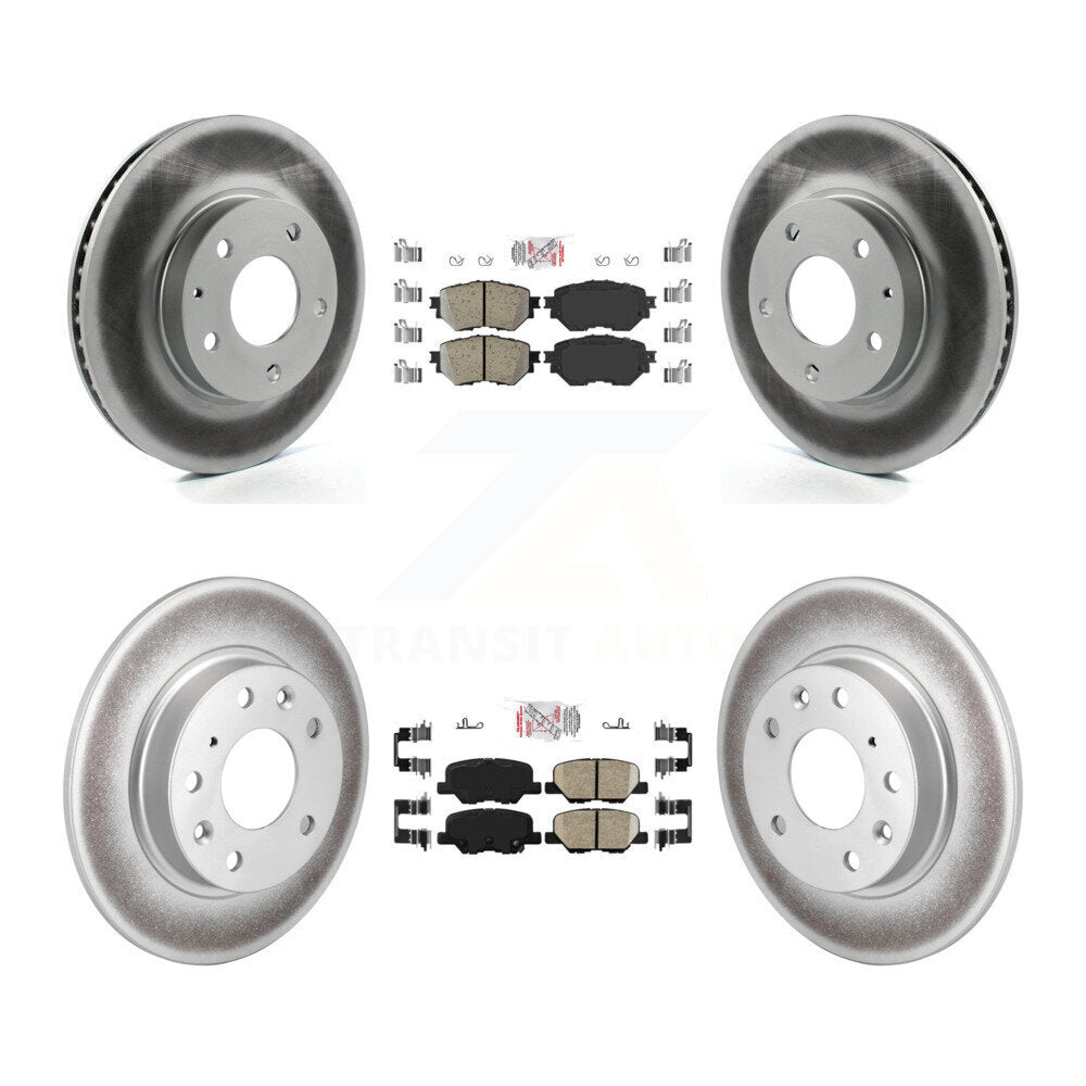 Disc Rotors and Ceramic Brake Pads Kit-KGA-107540 - Kit.bestparts.ca