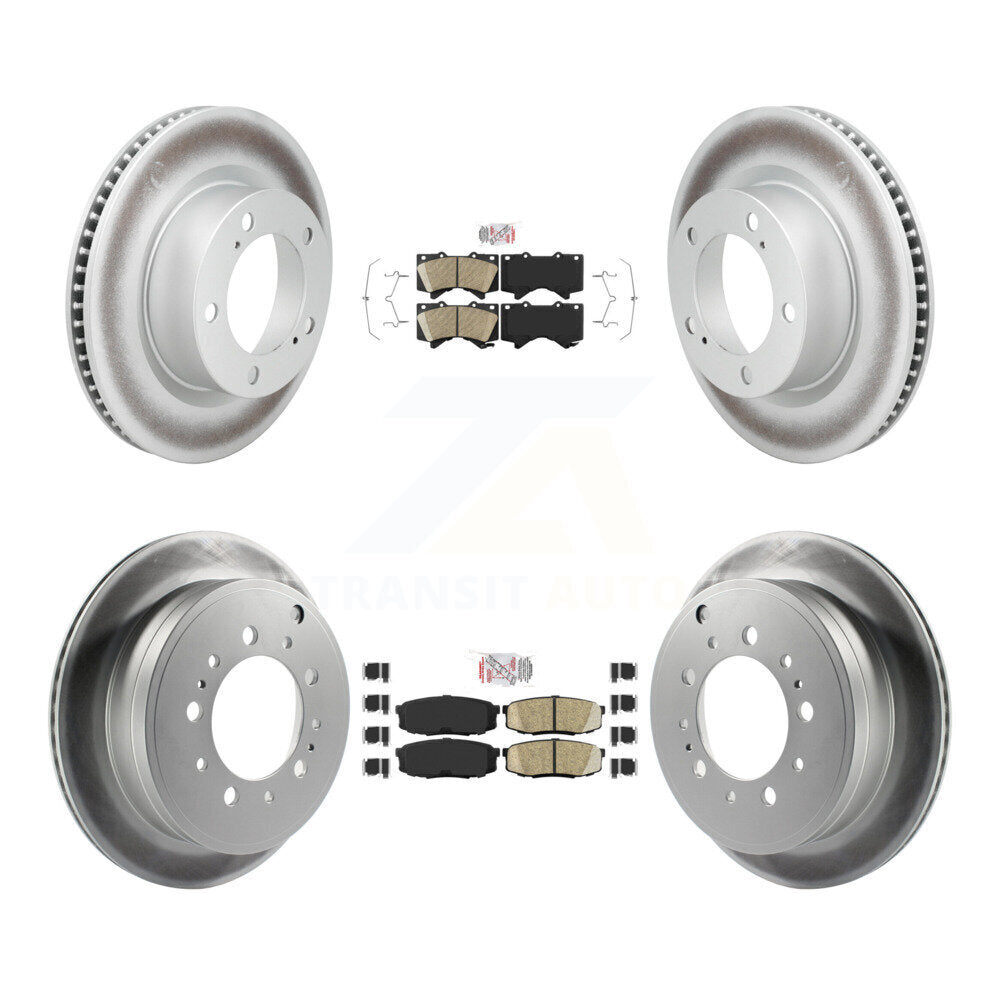Disc Rotors and Ceramic Brake Pads Kit-KGA-107545 - Kit.bestparts.ca Kit.bestparts.ca