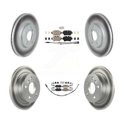 Coated Disc Rotors and Ceramic Brake Pads Kit-KGA-107557 - Kit.bestparts.ca