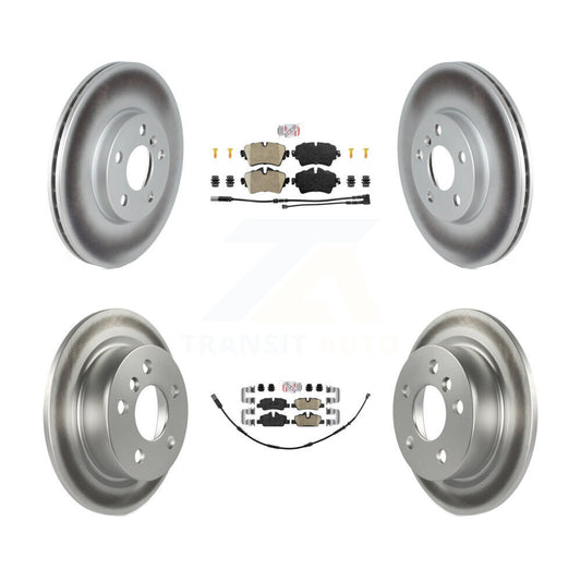 Coated Disc Rotors and Ceramic Brake Pads Kit-KGA-107557 - Kit.bestparts.ca