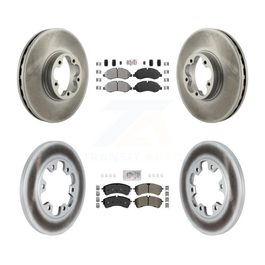 Disc Rotors and Semi-Metallic Brake Pads Kit-KGA-107561 - Kit.bestparts.ca