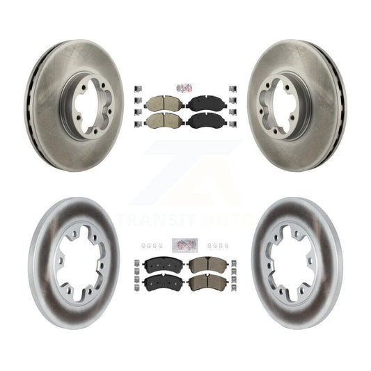 Disc Rotors and Semi-Metallic Brake Pads Kit-KGA-107562 - Kit.bestparts.ca