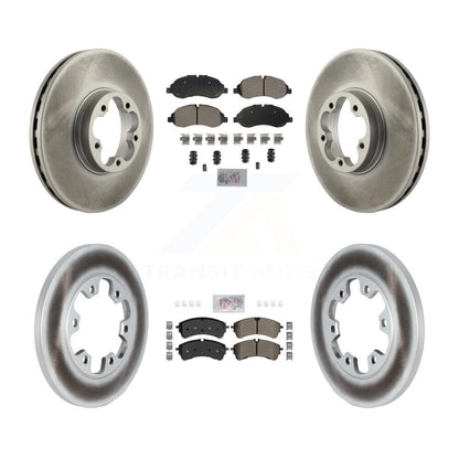 Disc Rotors and Semi-Metallic Brake Pads Kit-KGA-107563 - Kit.bestparts.ca