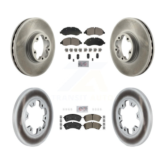 Disc Rotors and Semi-Metallic Brake Pads Kit-KGA-107563 - Kit.bestparts.ca