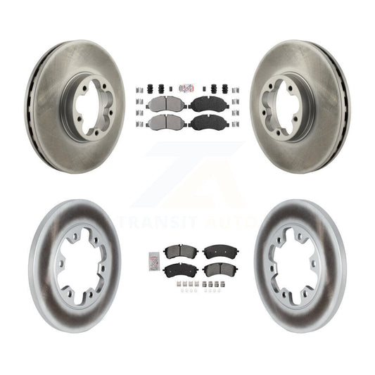 Disc Rotors and Semi-Metallic Brake Pads Kit-KGA-107564 - Kit.bestparts.ca