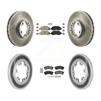 Disc Rotors and Semi-Metallic Brake Pads Kit-KGA-107565 - Kit.bestparts.ca