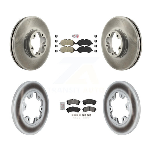 Disc Rotors and Semi-Metallic Brake Pads Kit-KGA-107565 - Kit.bestparts.ca