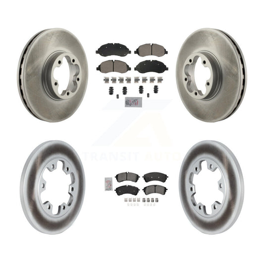 Disc Rotors and Semi-Metallic Brake Pads Kit-KGA-107566 - Kit.bestparts.ca