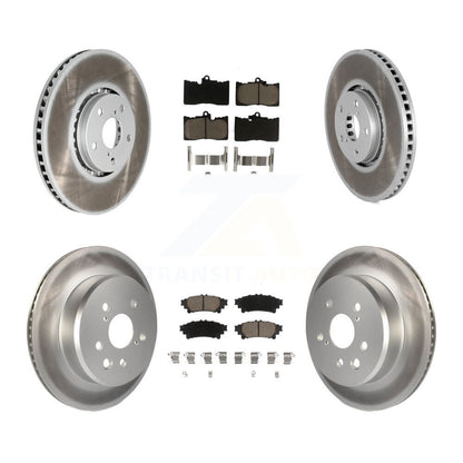 Disc Rotors and Ceramic Brake Pads Kit-KGC-100008 - Kit.bestparts.ca