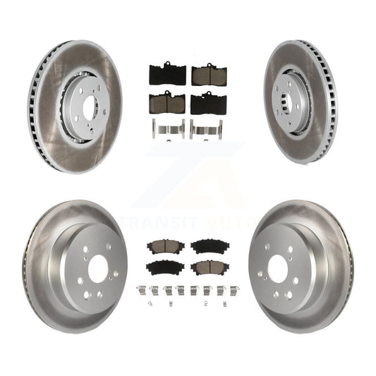 Disc Rotors and Ceramic Brake Pads Kit-KGC-100008 - Kit.bestparts.ca
