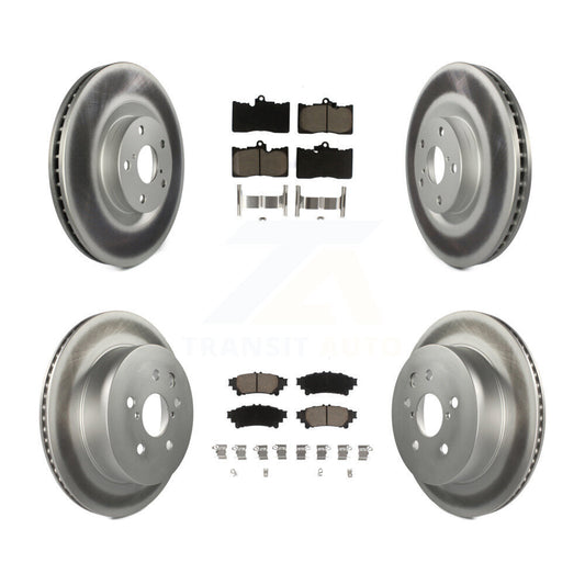 Disc Rotors and Ceramic Brake Pads Kit-KGC-100009 - Kit.bestparts.ca