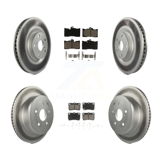 Disc Rotors and Ceramic Brake Pads Kit-KGC-100010 - Kit.bestparts.ca