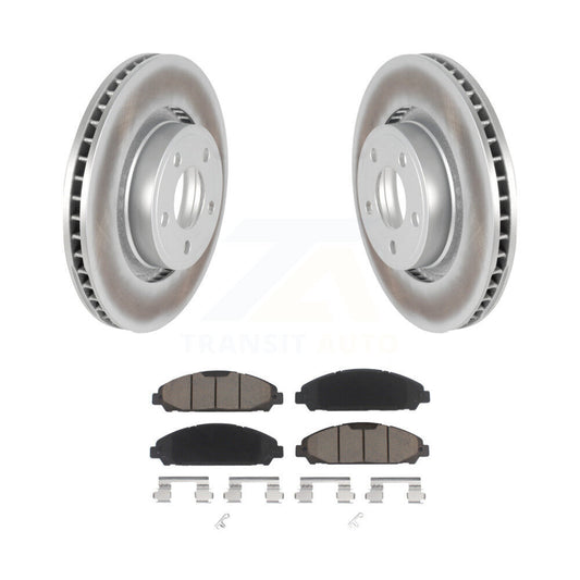 Coated Disc Rotors and Ceramic Brake Pads Kit-KGC-100015 - Kit.bestparts.ca