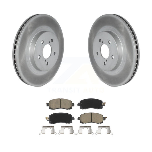 Coated Disc Rotors and Ceramic Brake Pads Kit-KGC-100016 - Kit.bestparts.ca