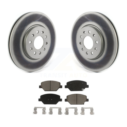 Coated Disc Rotors and Ceramic Brake Pads Kit-KGC-100024 - Kit.bestparts.ca