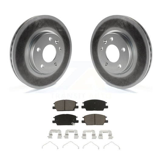 Coated Disc Rotors and Ceramic Brake Pads Kit-KGC-100025 - Kit.bestparts.ca