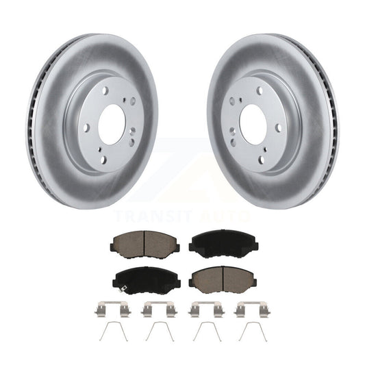 Coated Disc Rotors and Ceramic Brake Pads Kit-KGC-100027 - Kit.bestparts.ca