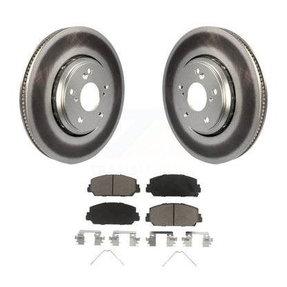 Coated Disc Rotors and Ceramic Brake Pads Kit-KGC-100028 - Kit.bestparts.ca