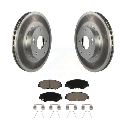 Coated Disc Rotors and Ceramic Brake Pads Kit-KGC-100032 - Kit.bestparts.ca