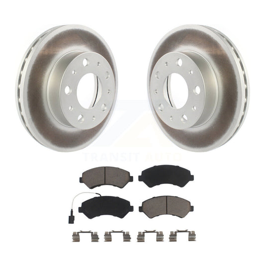 Coated Disc Rotors and Ceramic Brake Pads Kit-KGC-100040 - Kit.bestparts.ca