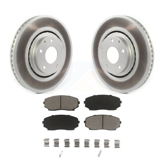 Coated Disc Rotors and Ceramic Brake Pads Kit-KGC-100058 - Kit.bestparts.ca