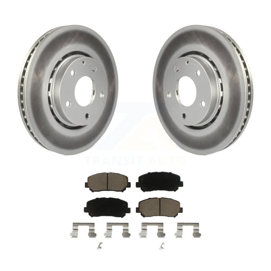 Coated Disc Rotors and Ceramic Brake Pads Kit-KGC-100059 - Kit.bestparts.ca