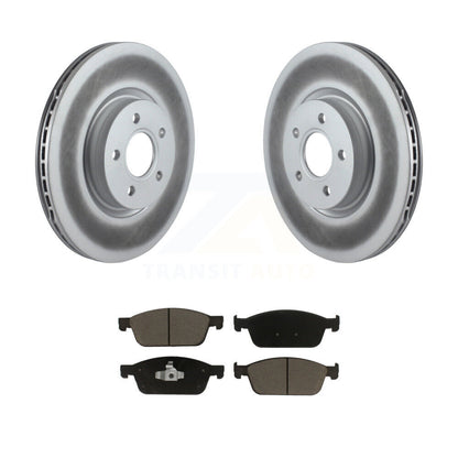 Coated Disc Rotors and Ceramic Brake Pads Kit-KGC-100066 - Kit.bestparts.ca