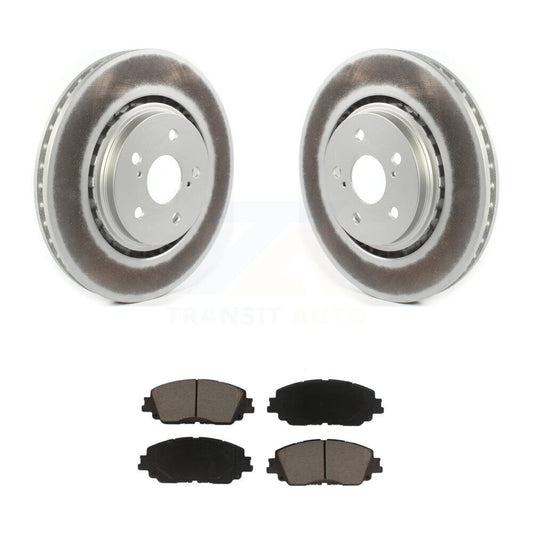 Coated Disc Rotors and Ceramic Brake Pads Kit-KGC-100068 - Kit.bestparts.ca
