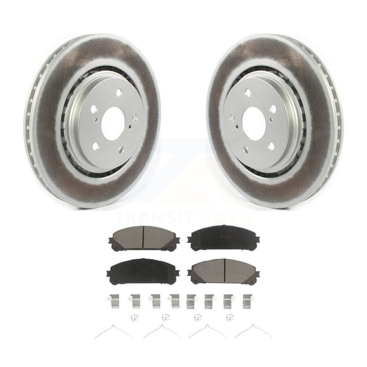 Coated Disc Rotors and Ceramic Brake Pads Kit-KGC-100069 - Kit.bestparts.ca
