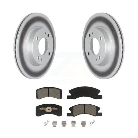 Coated Disc Rotors and Ceramic Brake Pads Kit-KGC-100070 - Kit.bestparts.ca