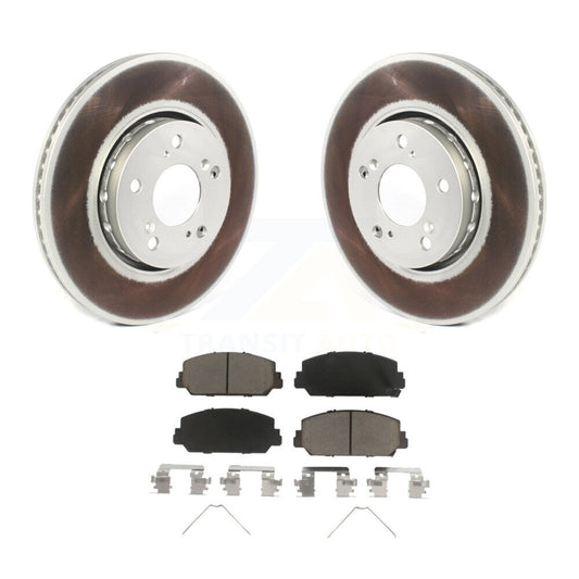 Coated Disc Rotors and Ceramic Brake Pads Kit-KGC-100079 - Kit.bestparts.ca