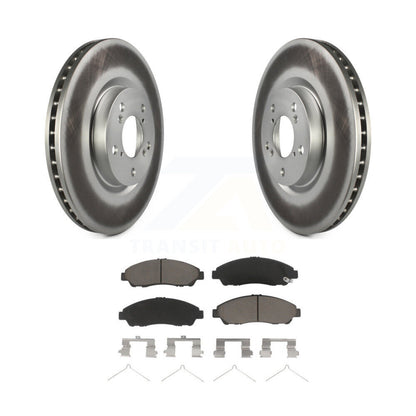 Coated Disc Rotors and Ceramic Brake Pads Kit-KGC-100080 - Kit.bestparts.ca