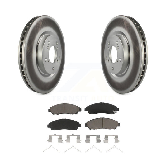 Coated Disc Rotors and Ceramic Brake Pads Kit-KGC-100080 - Kit.bestparts.ca